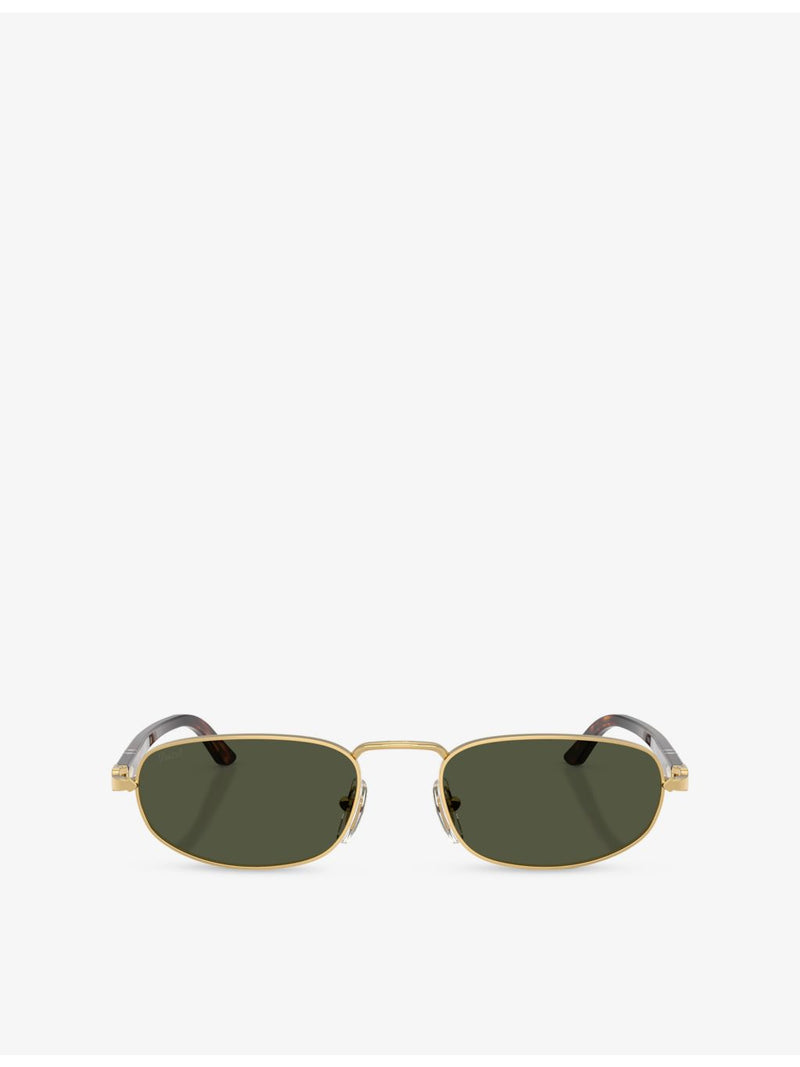 Persol PO1028S pillow-frame metal sunglasses (British brand)