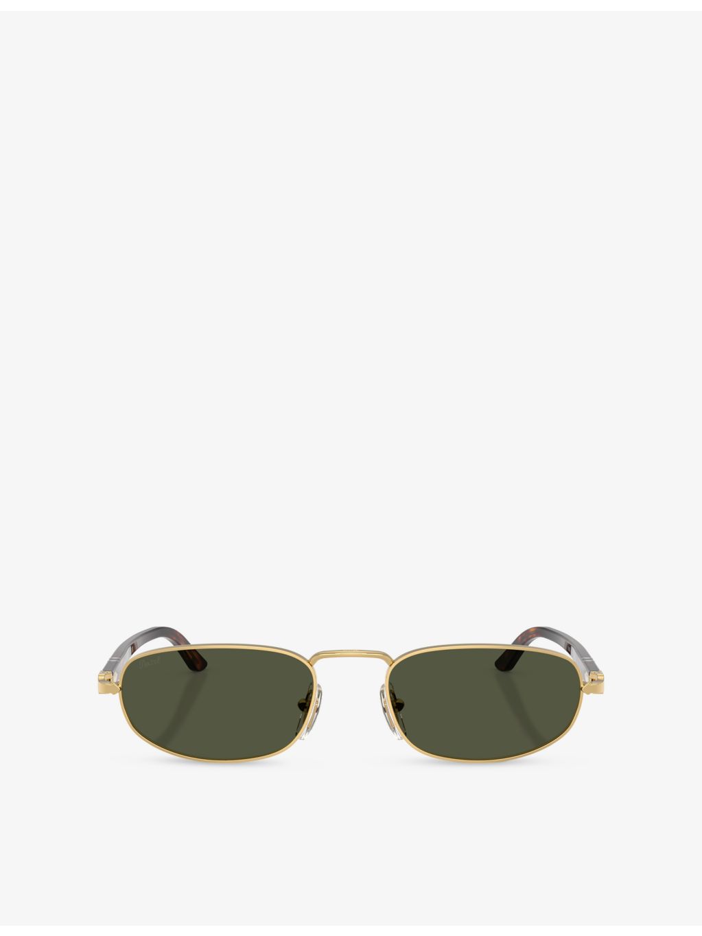 Persol PO1028S pillow-frame metal sunglasses (British brand)