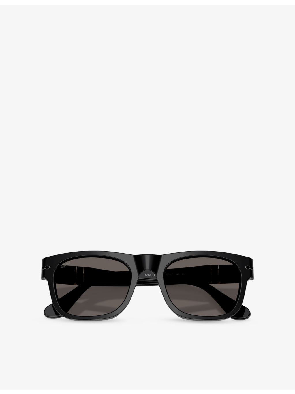 Persol square-frame acetate sunglasses PO3269S, imported from the UK