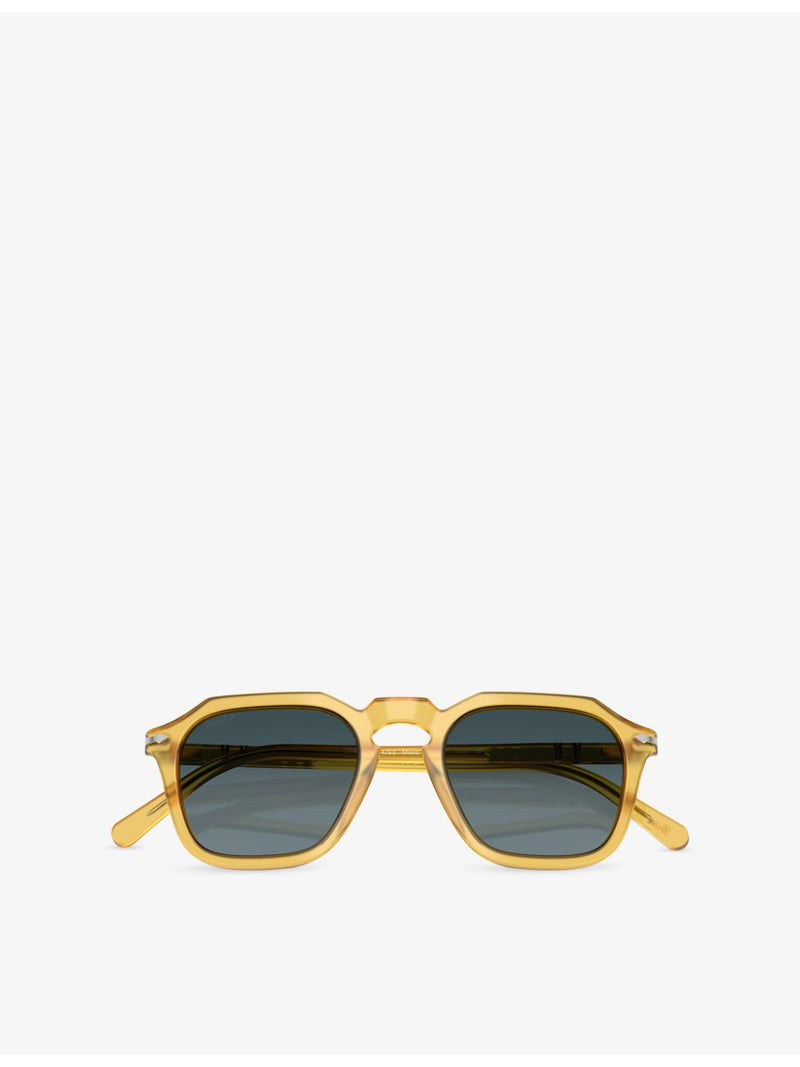 Persol PO3292S square-frame acetate sunglasses, imported from the UK