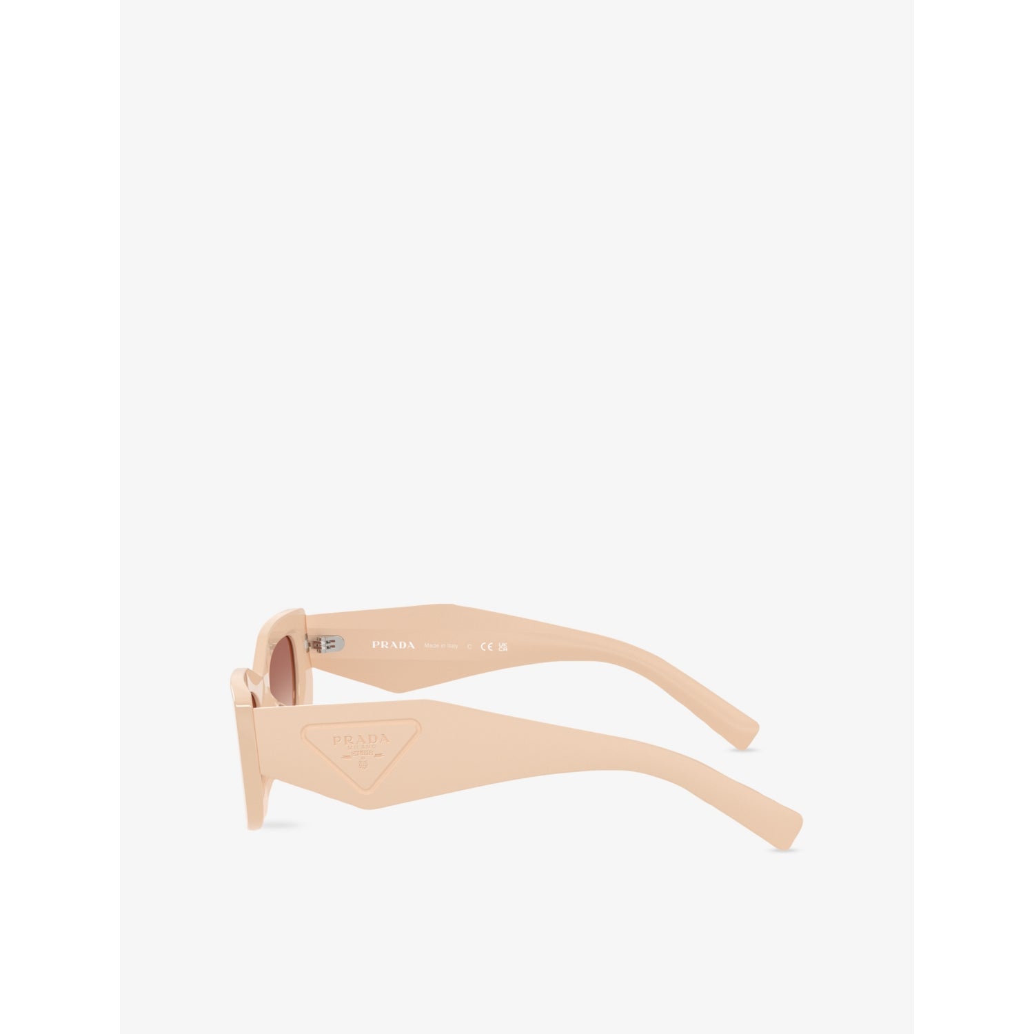 Prada rectangle acetate sunglasses with UV lens, UK version