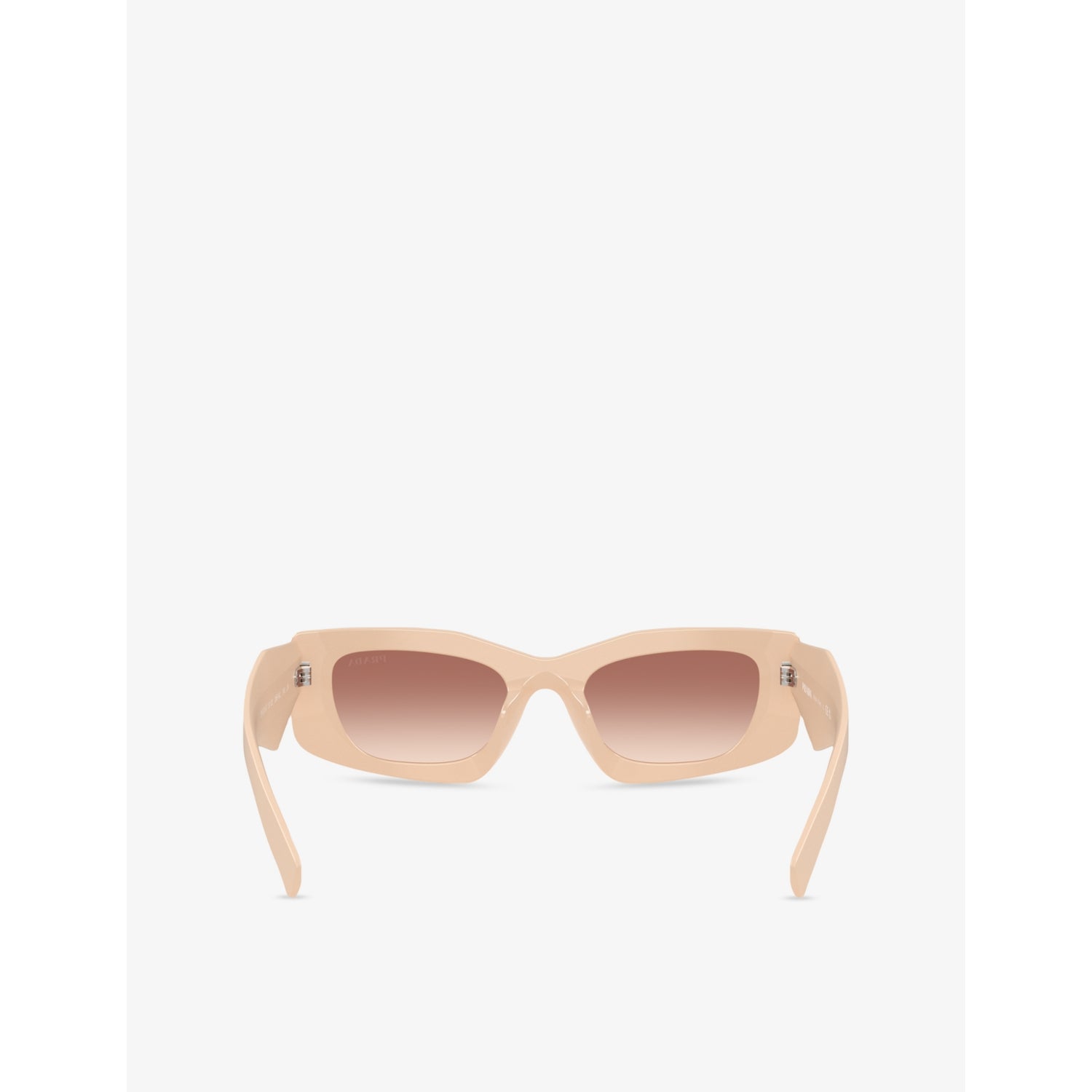 Prada rectangle acetate sunglasses with UV lens, UK version