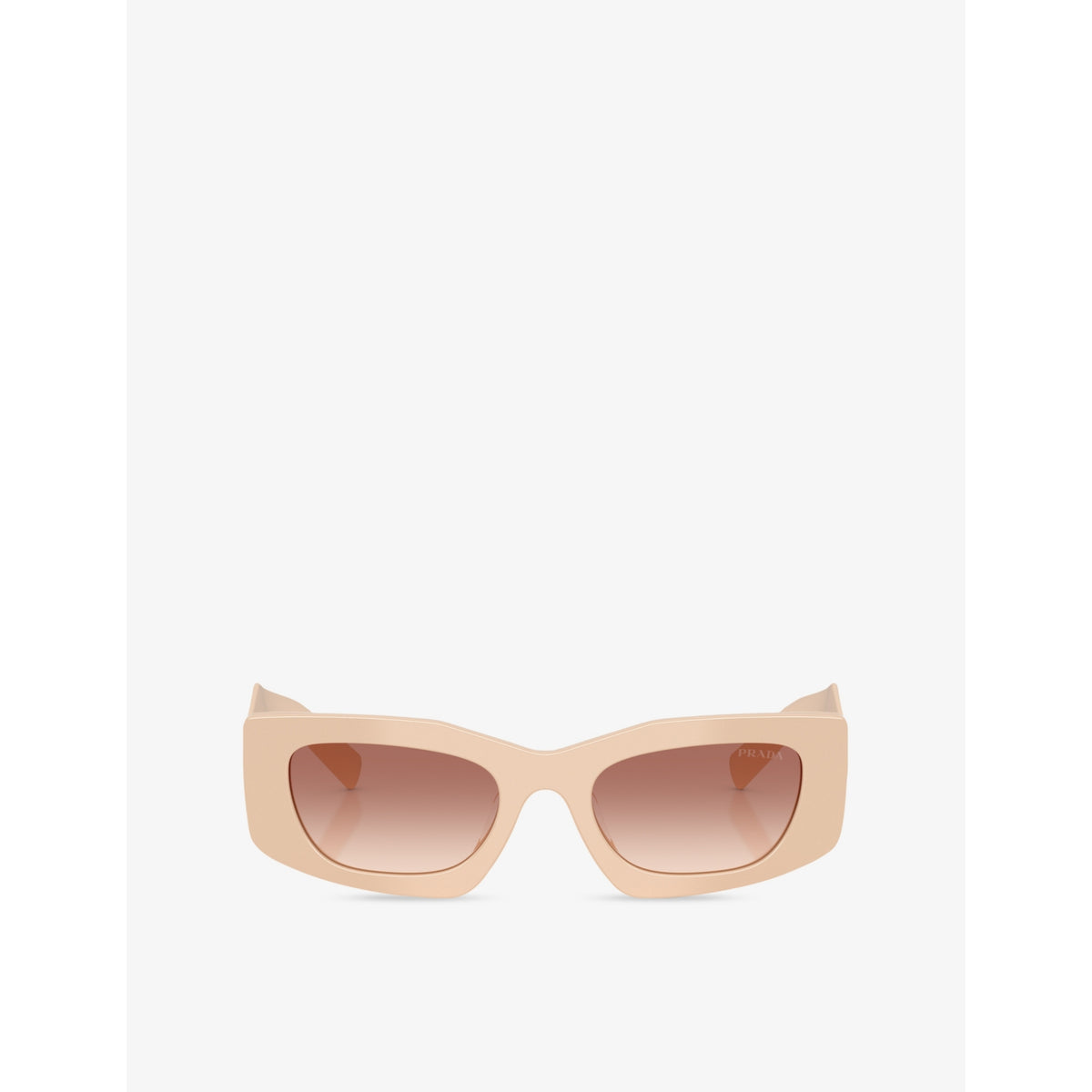 Prada rectangle acetate sunglasses with UV lens, UK version