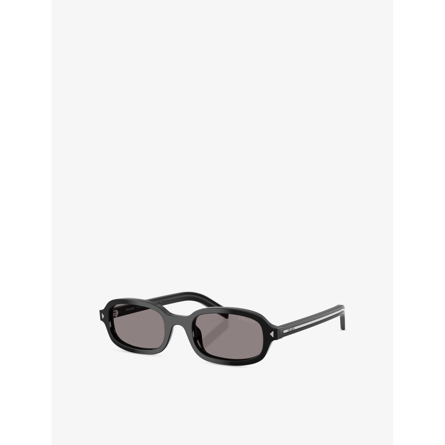 Prada oval-frame acetate sunglasses 5cm lens width (British brand)