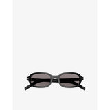 Prada oval-frame acetate sunglasses 5cm lens width (British brand)