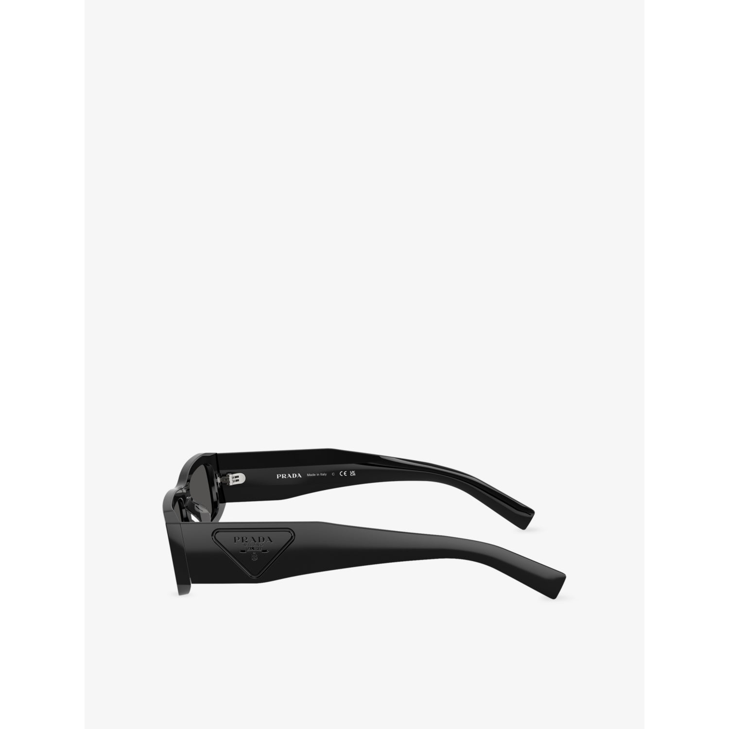 Prada rectangle-frame acetate sunglasses, UK version