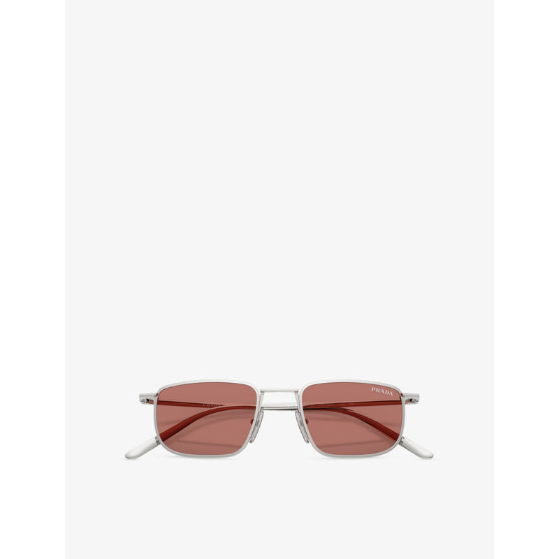 Prada square metal sunglasses PR D52S (British brand)