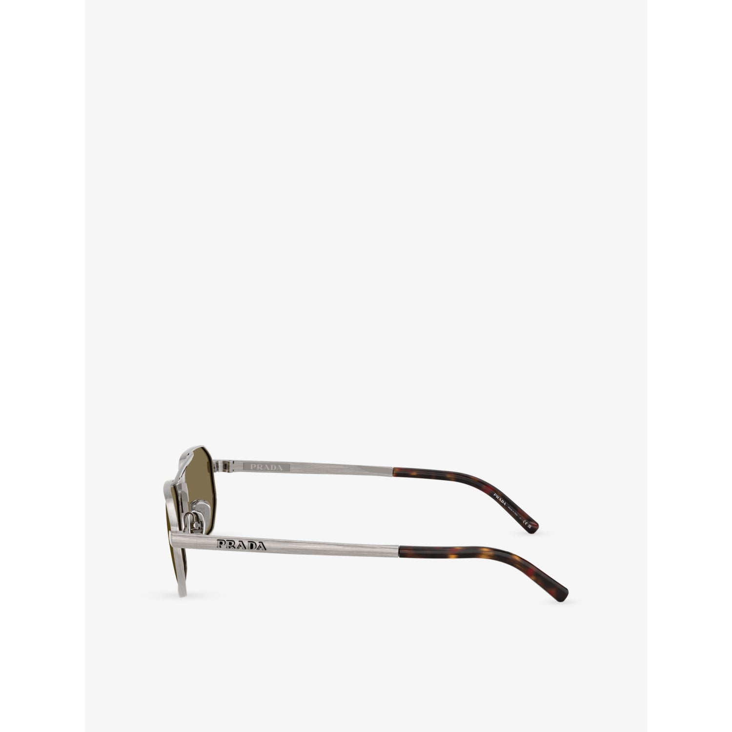 Prada PR D53S irregular-frame metal sunglasses, imported from the UK