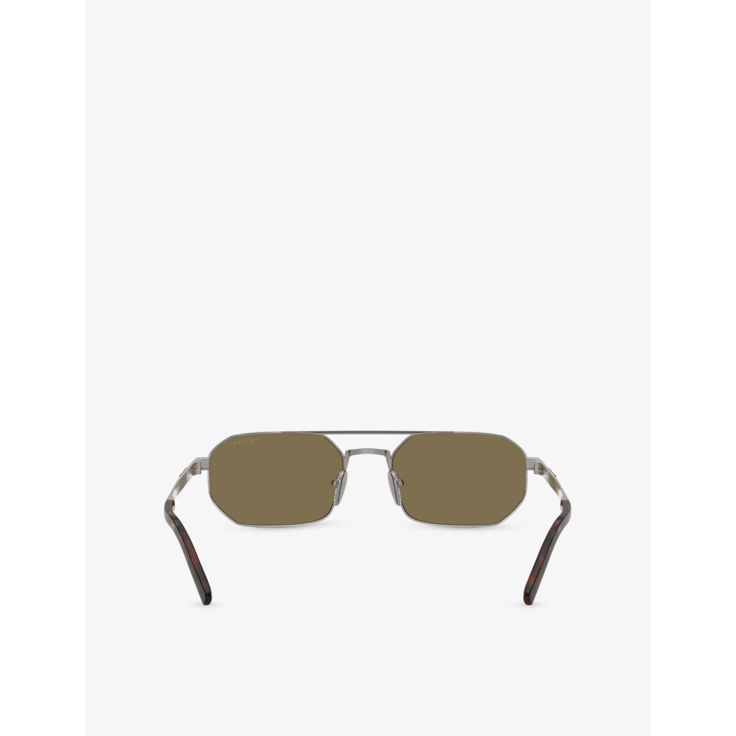 Prada PR D53S irregular-frame metal sunglasses, imported from the UK