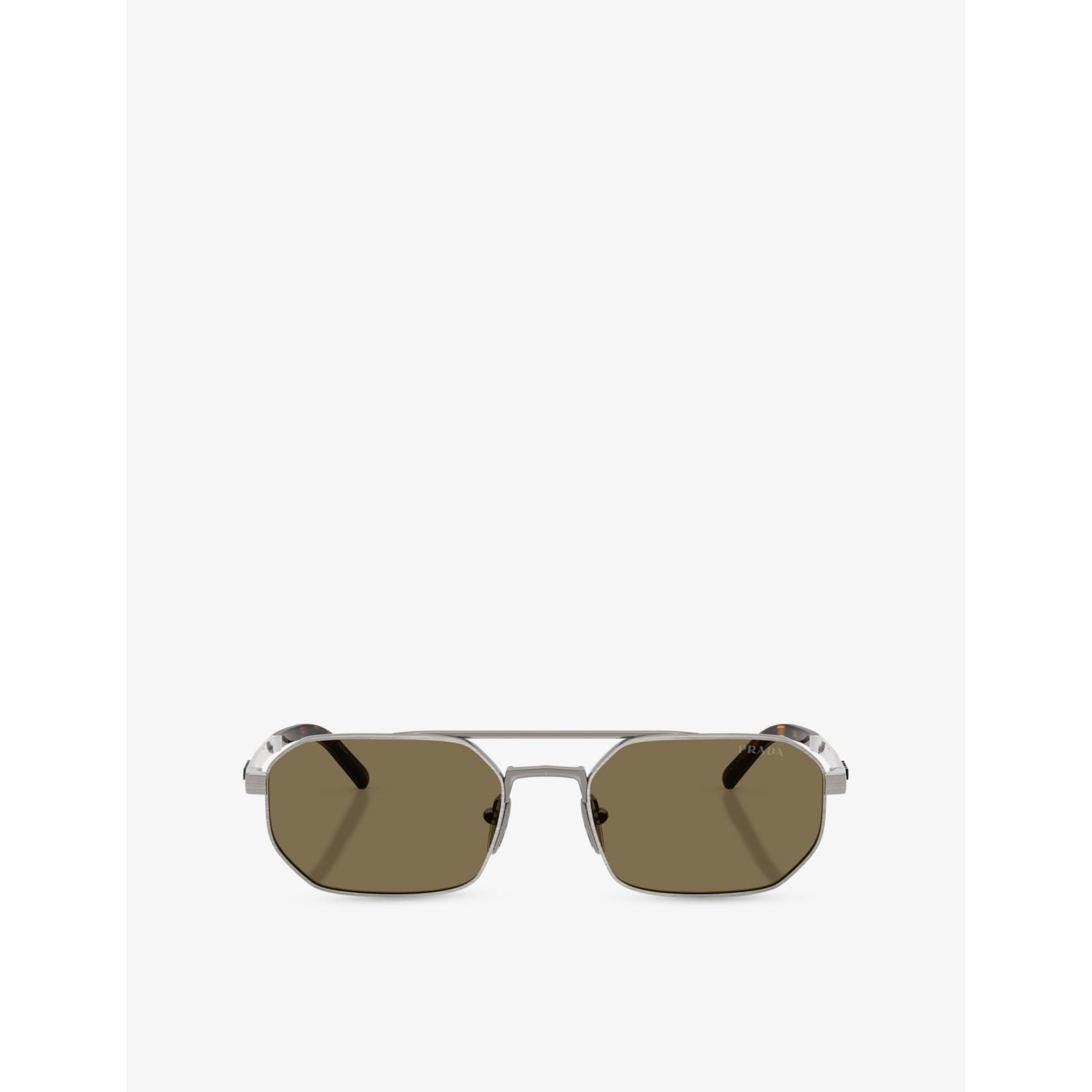 Prada PR D53S irregular-frame metal sunglasses, imported from the UK