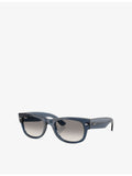 Ray-Ban RB0832S Mega Wayfarer II acetate sunglasses, UK version