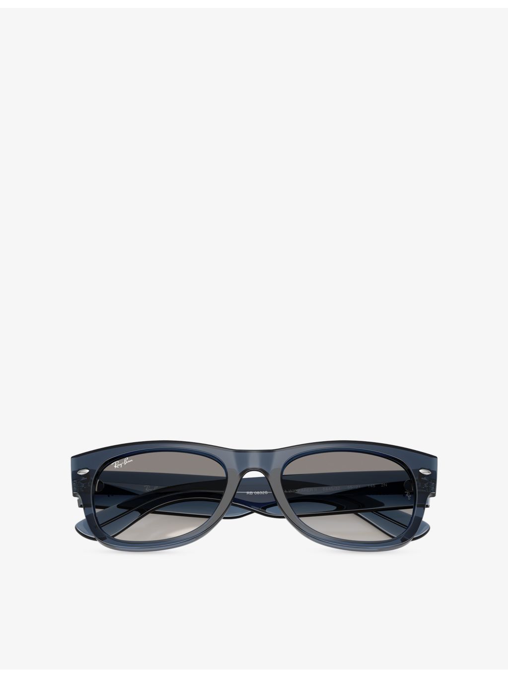 Ray-Ban RB0832S Mega Wayfarer II acetate sunglasses, UK version