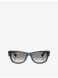 Ray-Ban RB0832S Mega Wayfarer II acetate sunglasses, UK version