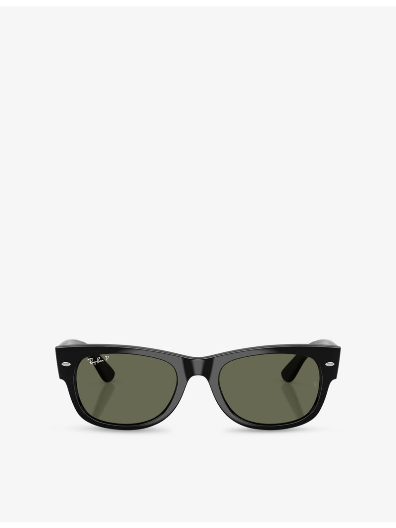 Ray-Ban RB0832S Mega Wayfarer II square-frame acetate sunglasses, UK version