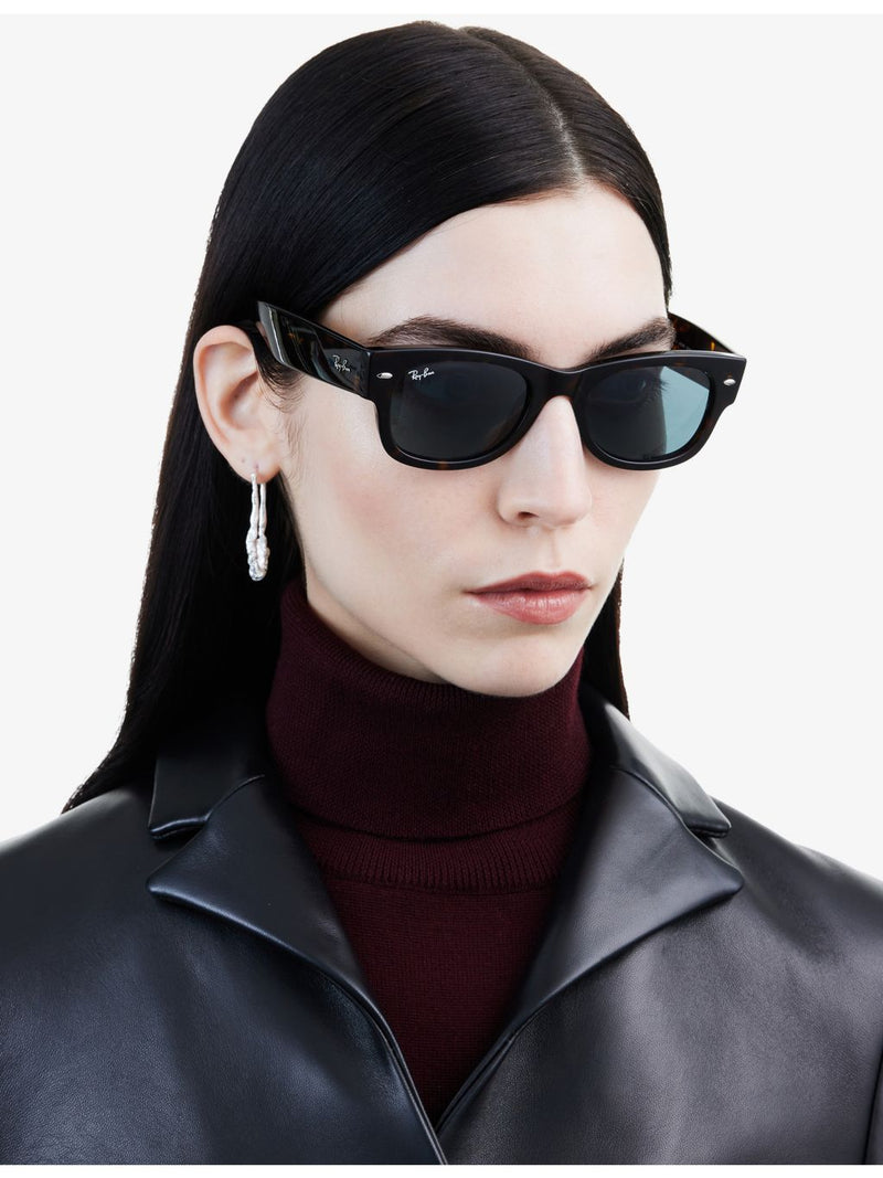 Ray-Ban Mega Wayfarer II square-frame acetate sunglasses, UK version