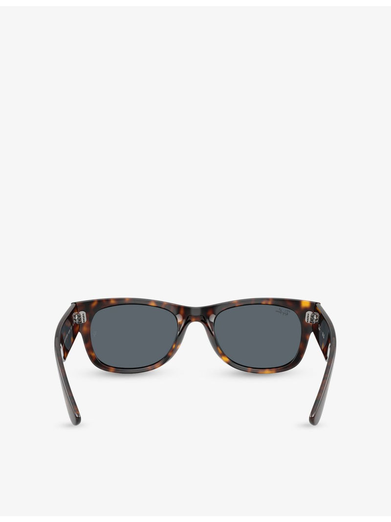 Ray-Ban Mega Wayfarer II square-frame acetate sunglasses, UK version