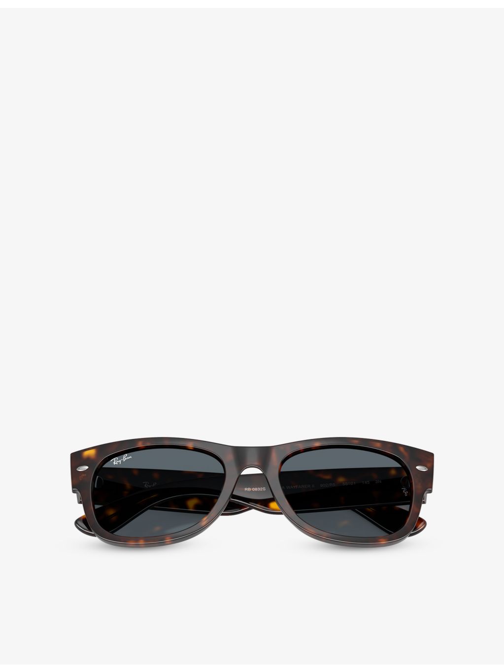 Ray-Ban Mega Wayfarer II square-frame acetate sunglasses, UK version