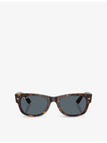 Ray-Ban Mega Wayfarer II square-frame acetate sunglasses, UK version