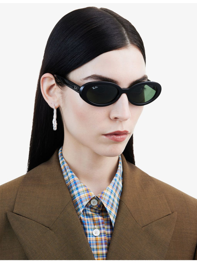 Ray-Ban RB2223 oval acetate sunglasses, UK version