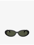 Ray-Ban RB2223 oval acetate sunglasses, UK version