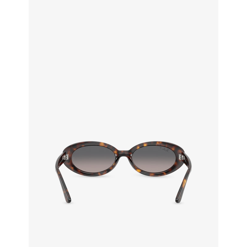 Ray-Ban RB2223 oval acetate sunglasses tortoiseshell finish, UK version