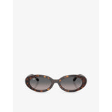 Ray-Ban RB2223 oval acetate sunglasses tortoiseshell finish, UK version