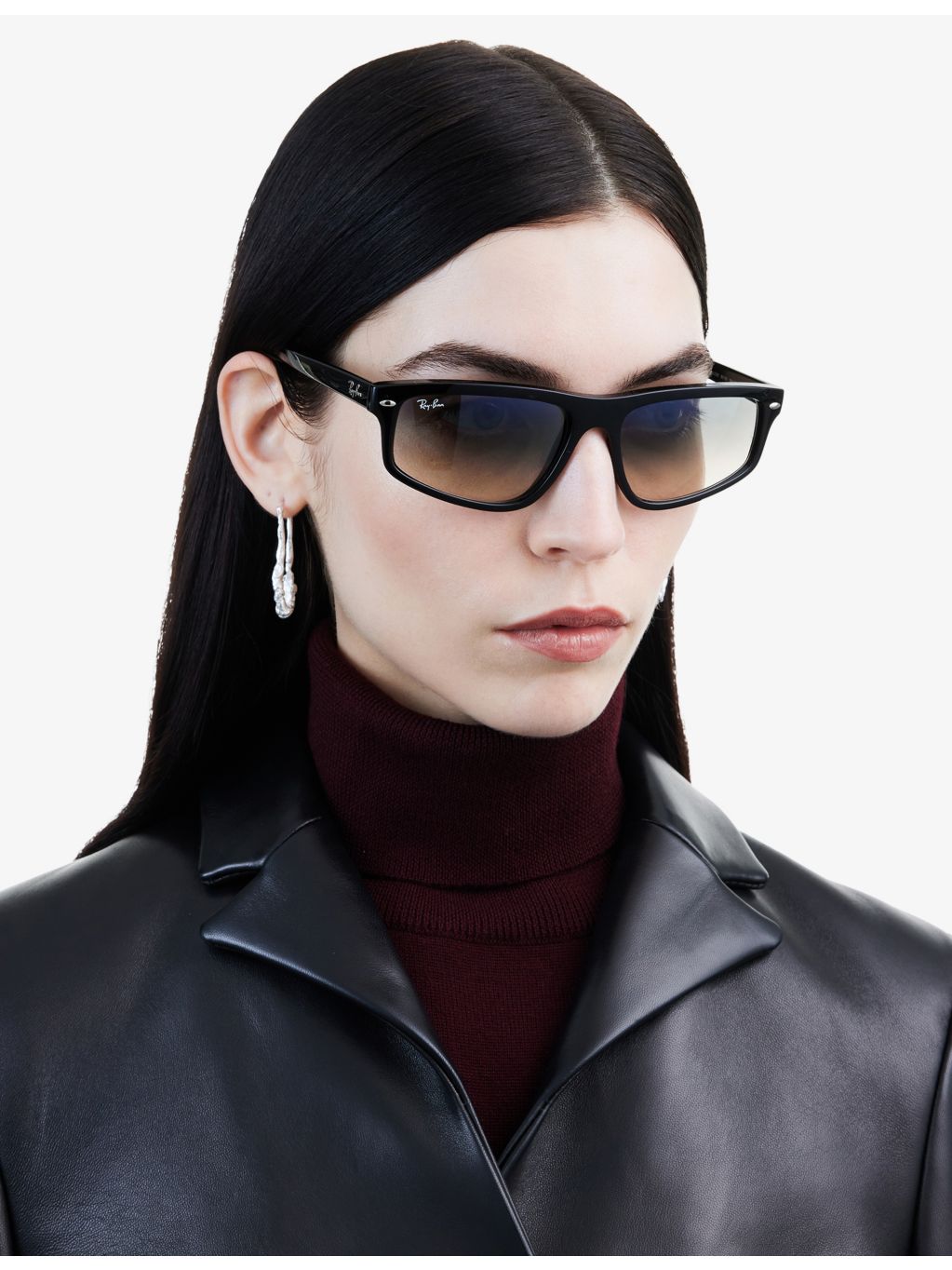 Ray-Ban RB2225 irregular-frame sunglasses (British brand)