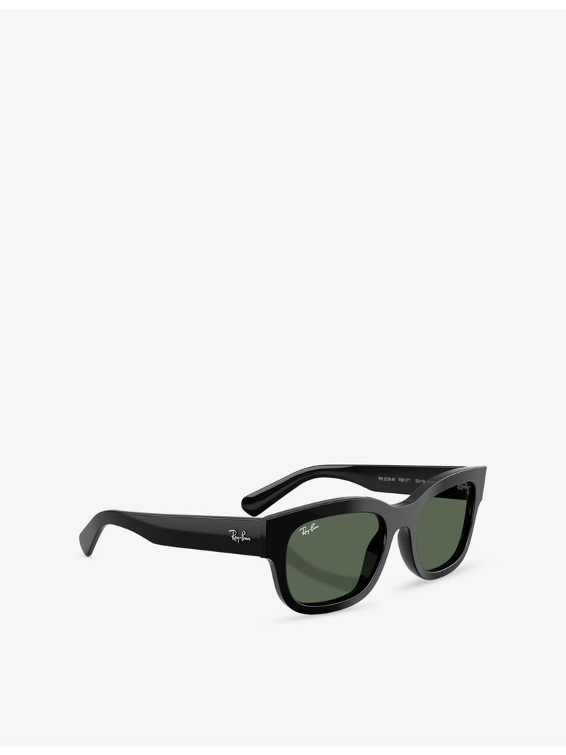 Ray-Ban Scuderia Ferrari acetate square-frame sunglasses - British product