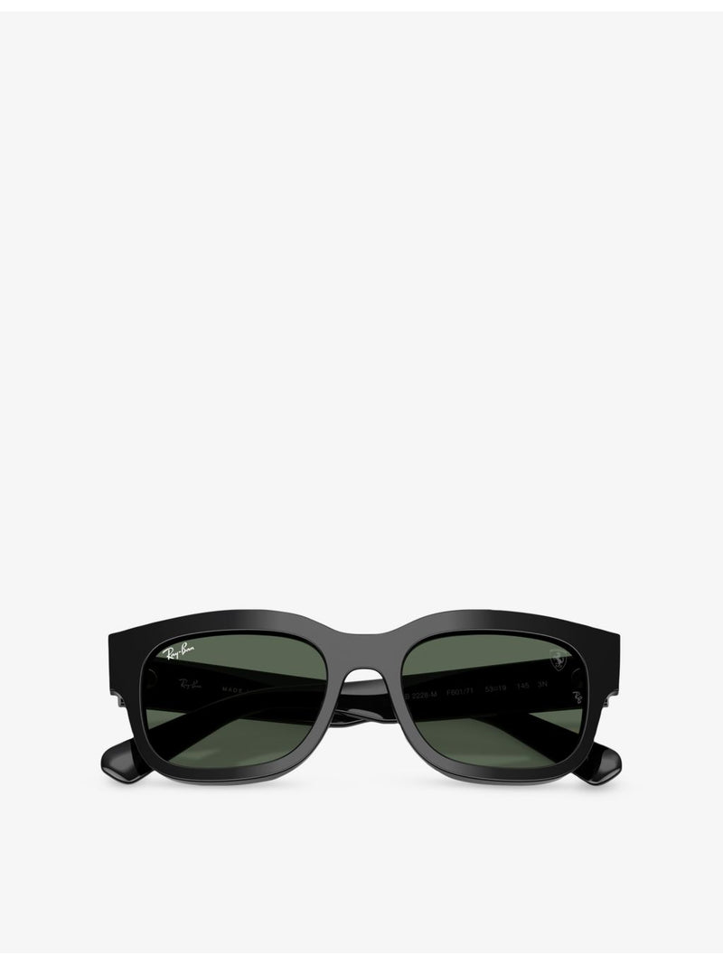 Ray-Ban Scuderia Ferrari acetate square-frame sunglasses - British product
