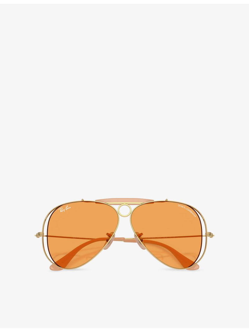 Ray-Ban RB3138M aviator sunglasses (British brand)
