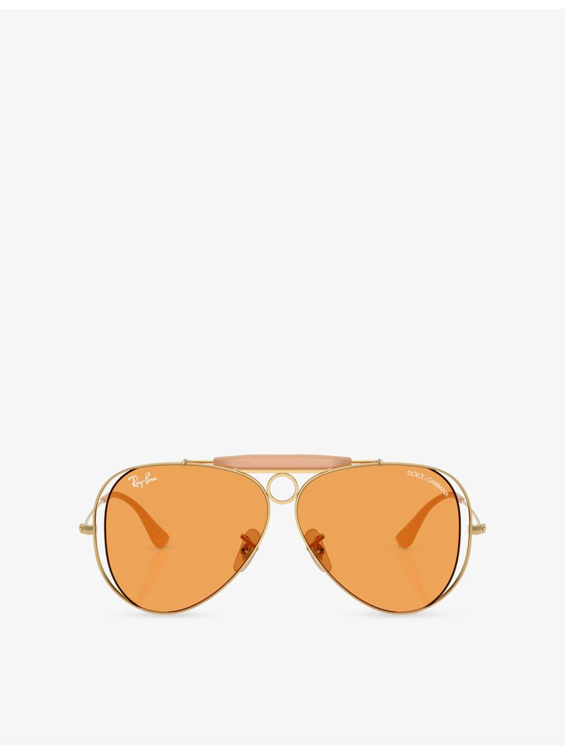 Ray-Ban RB3138M aviator sunglasses (British brand)