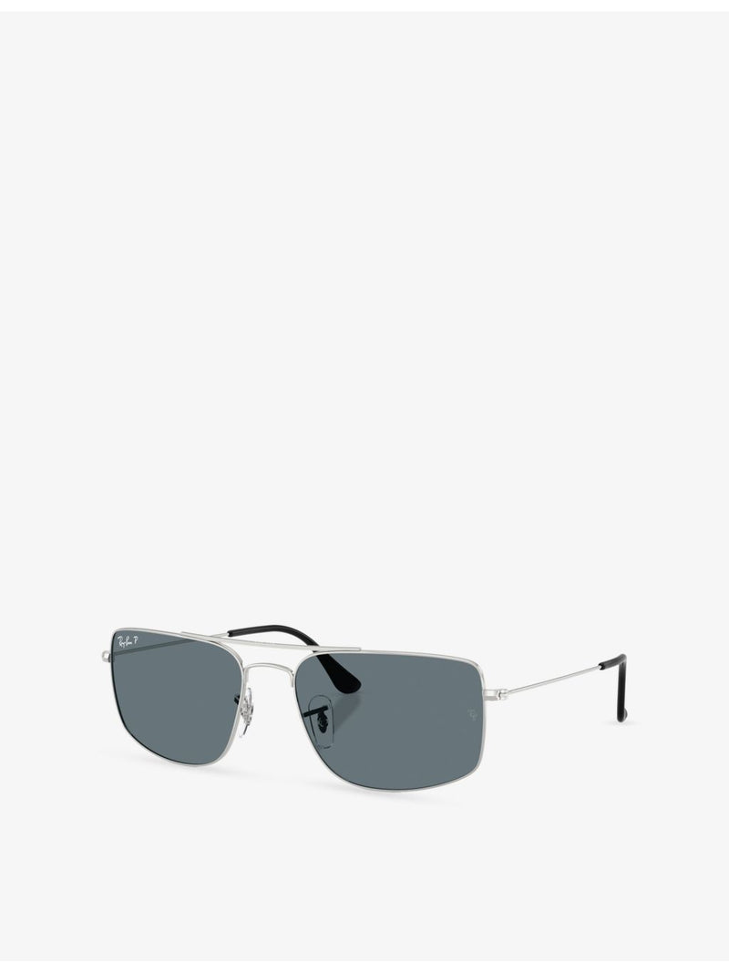 Ray-Ban RB3779 Explorer III square metal sunglasses (British brand)