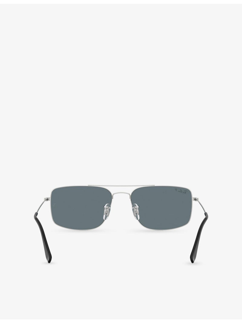 Ray-Ban RB3779 Explorer III square metal sunglasses (British brand)