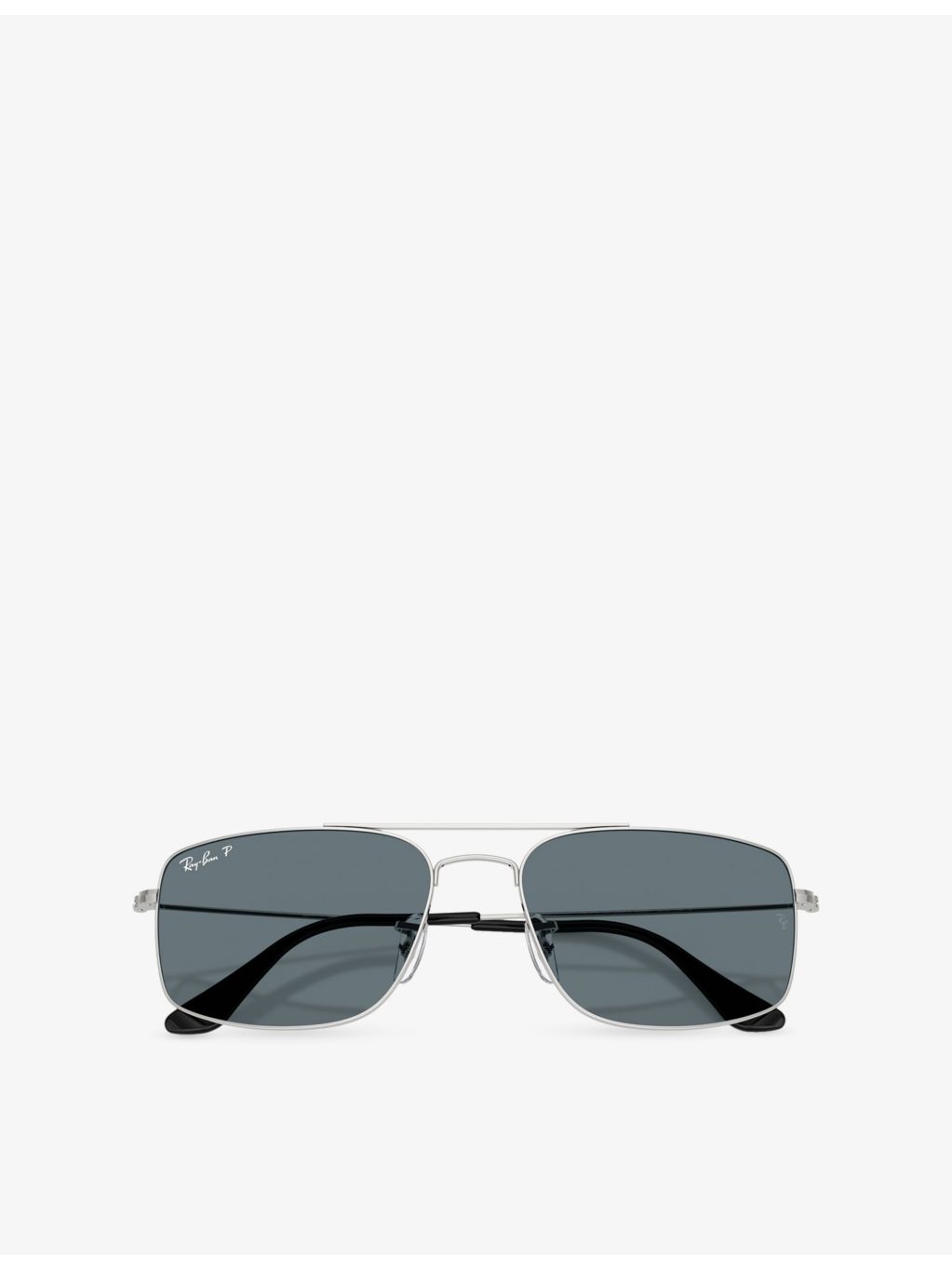 Ray-Ban RB3779 Explorer III square metal sunglasses (British brand)
