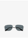 Ray-Ban RB3779 Explorer III square metal sunglasses (British brand)