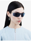 Ray-Ban sunglasses RB3781 irregular-frame metal, UK version