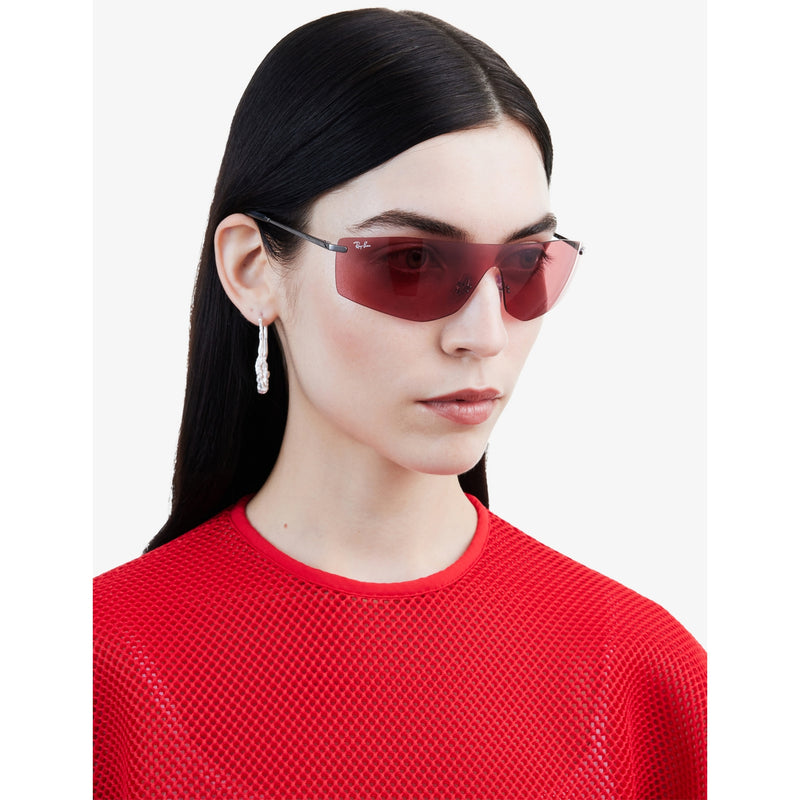 Ray-Ban irregular-frame metal sunglasses RB3781, UK version