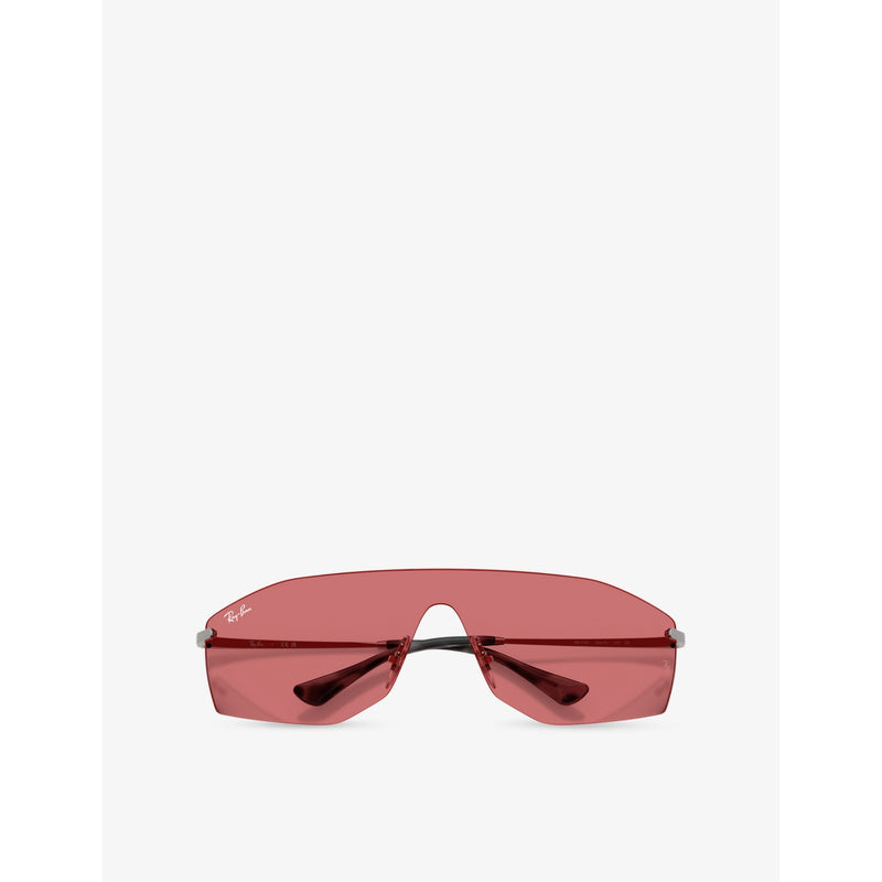 Ray-Ban irregular-frame metal sunglasses RB3781, UK version