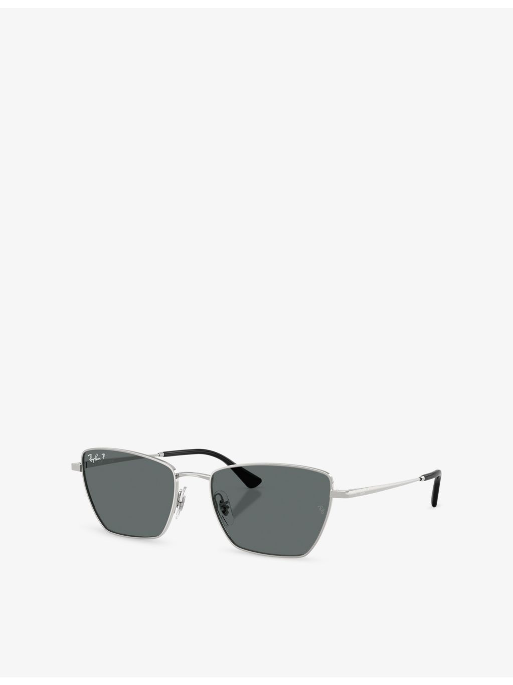 Ray-Ban RB3783 irregular-frame metal sunglasses, imported from the UK