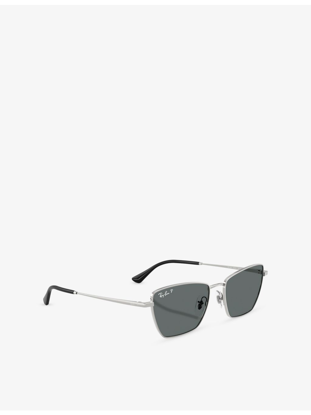 Ray-Ban RB3783 irregular-frame metal sunglasses, imported from the UK