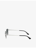 Ray-Ban RB3783 irregular-frame metal sunglasses, imported from the UK