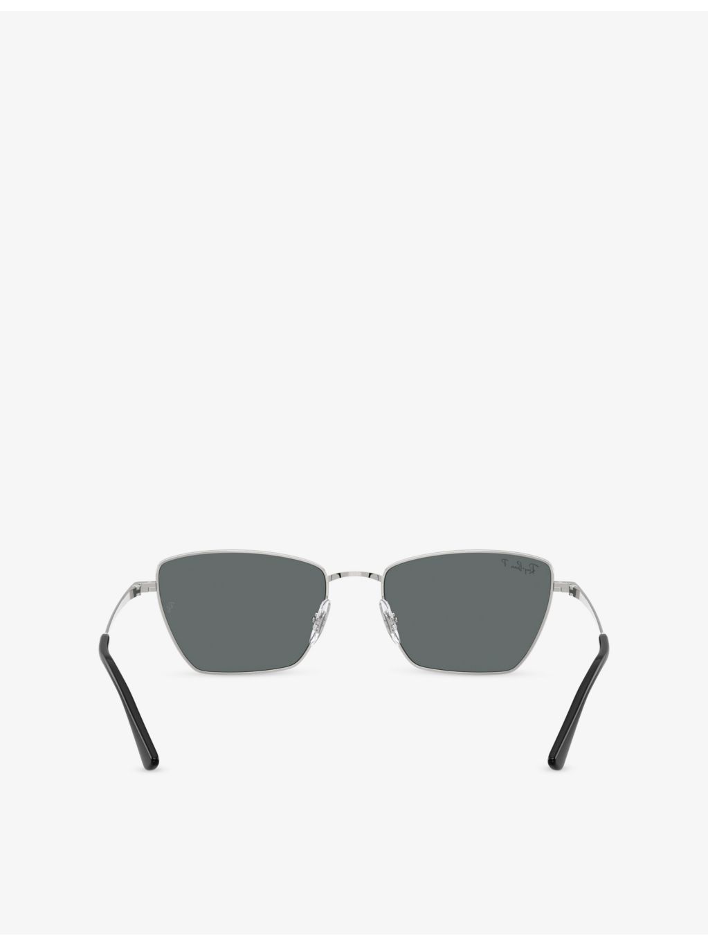 Ray-Ban RB3783 irregular-frame metal sunglasses, imported from the UK