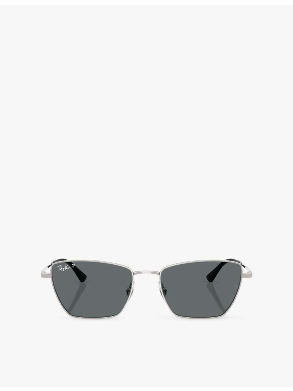 Ray-Ban RB3783 irregular-frame metal sunglasses, imported from the UK