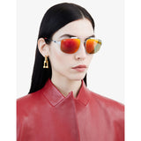 Ray-Ban square-frame metal sunglasses RB3789M, UK version