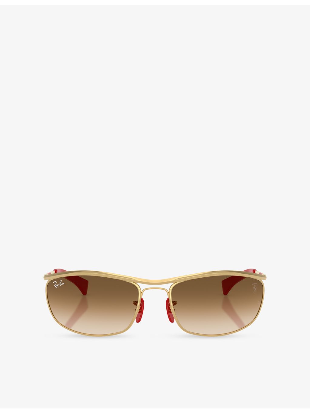 Ray-Ban RB3819M oval-frame metal sunglasses, UK version