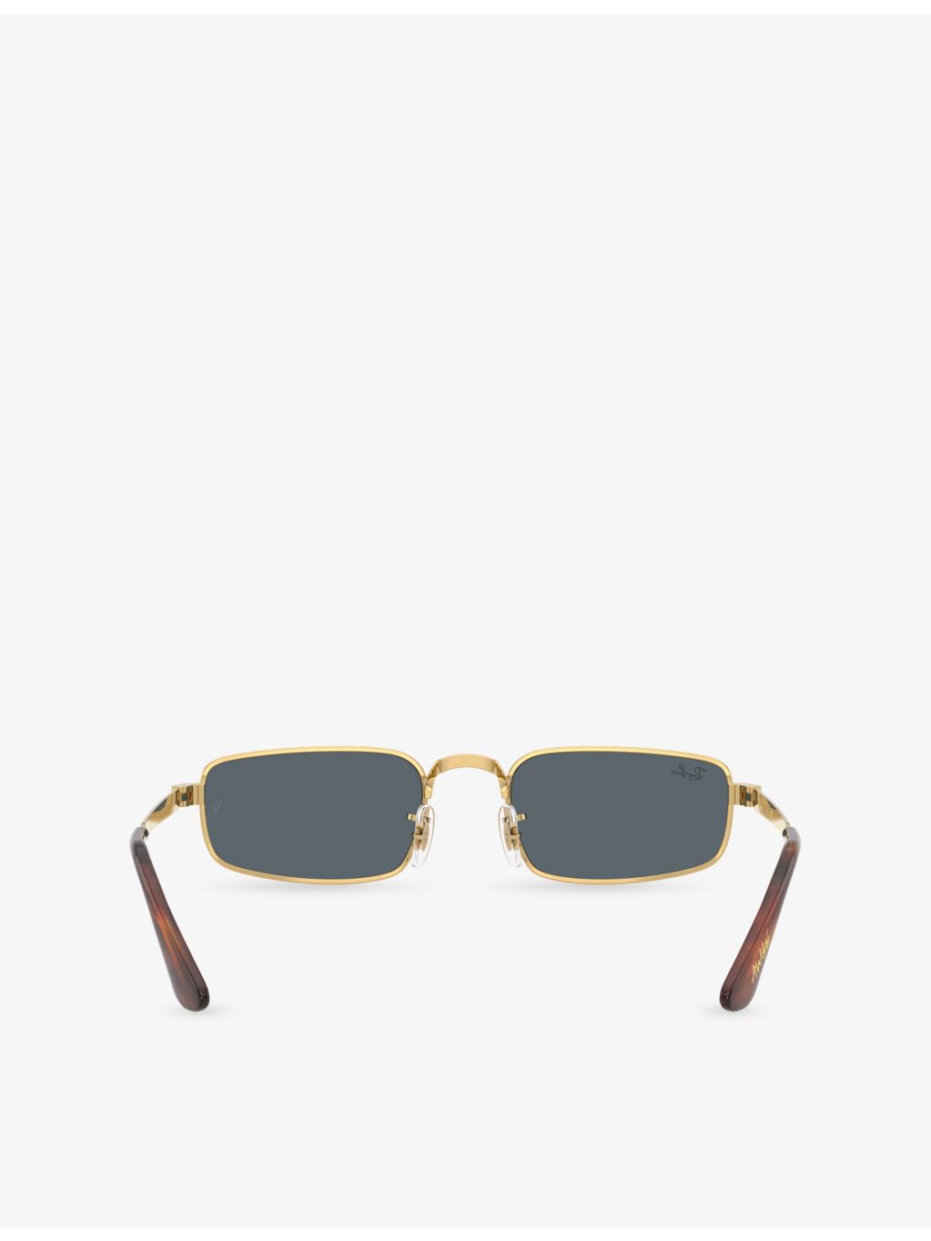 Ray-Ban RB3927 pillow-frame metal sunglasses, imported from the UK