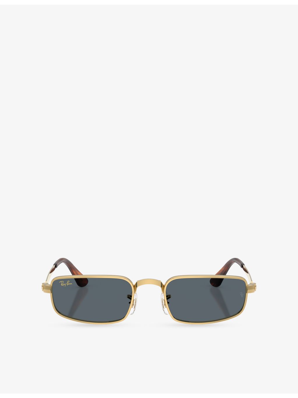Ray-Ban RB3927 pillow-frame metal sunglasses, imported from the UK