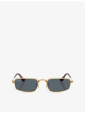 Ray-Ban RB3927 pillow-frame metal sunglasses, imported from the UK