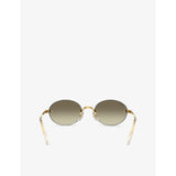 Ray-Ban RB3929 metal sunglasses with gold-tone hardware, UK version