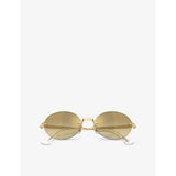 Ray-Ban RB3929 metal sunglasses with gold-tone hardware, UK version